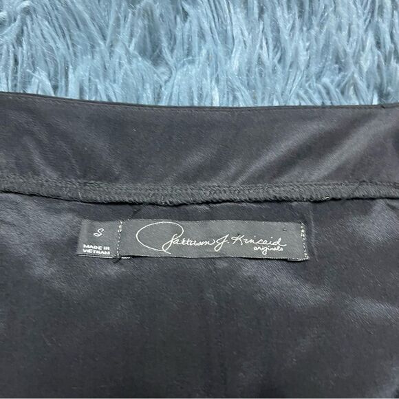 Patterson J Kincaid Bird Floral Print Silk Tunic Blouse Size S - Picture 2 of 5